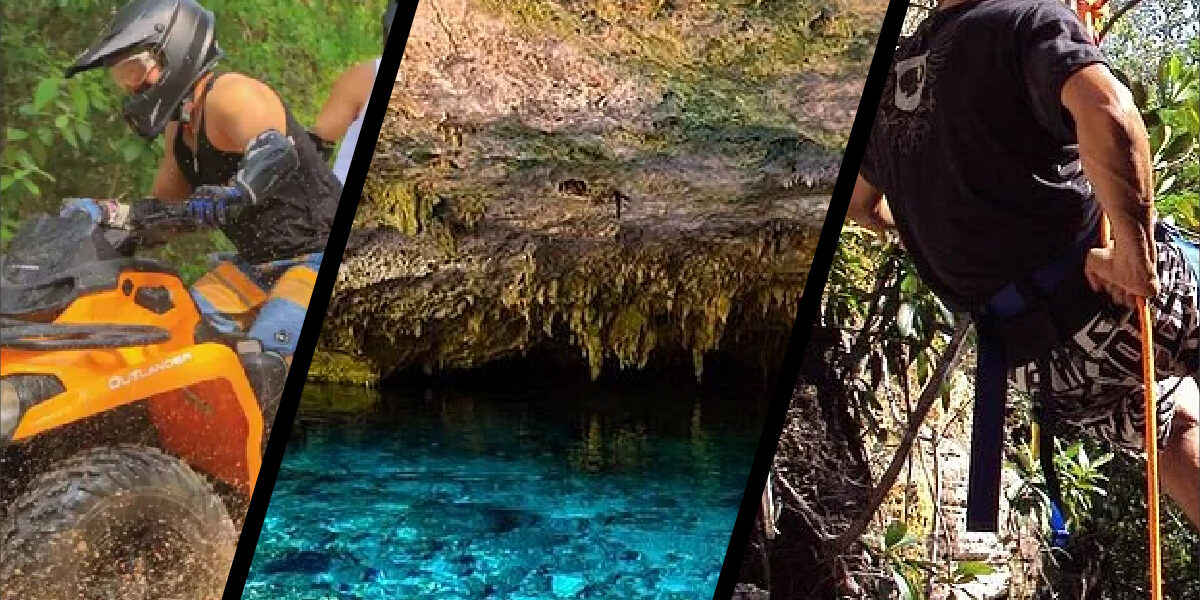 Experience Tulum Pyramids, ATV & Zip Lines 8h - Adrenaline