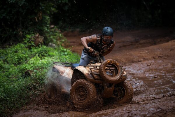 Half-Day Cancun ATV Adventure with Ziplines & Cenote