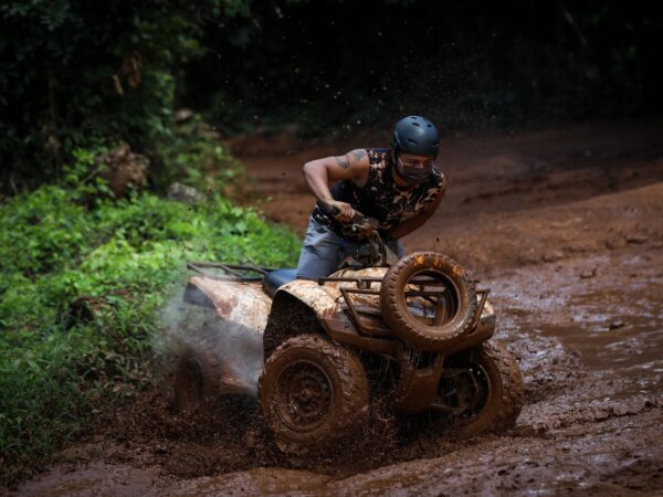 Half-Day Cancun ATV Adventure with Ziplines & Cenote