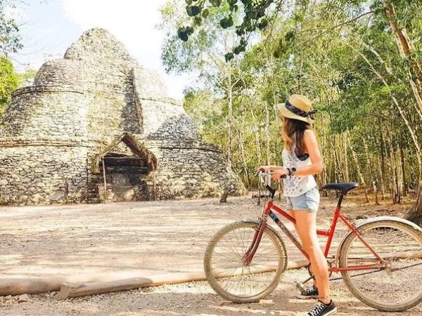 Extreme Adventure in Cobá (ATVs + Zip Lines + Cenote + Buffet)