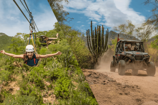 Zipline & UTV Adventure Combo: Superman & Pendulum, Los Cabos