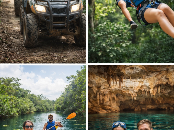 Tulum Mayan Safari: ATV, Ziplines, Cenotes & Kayak (All Inclusive)